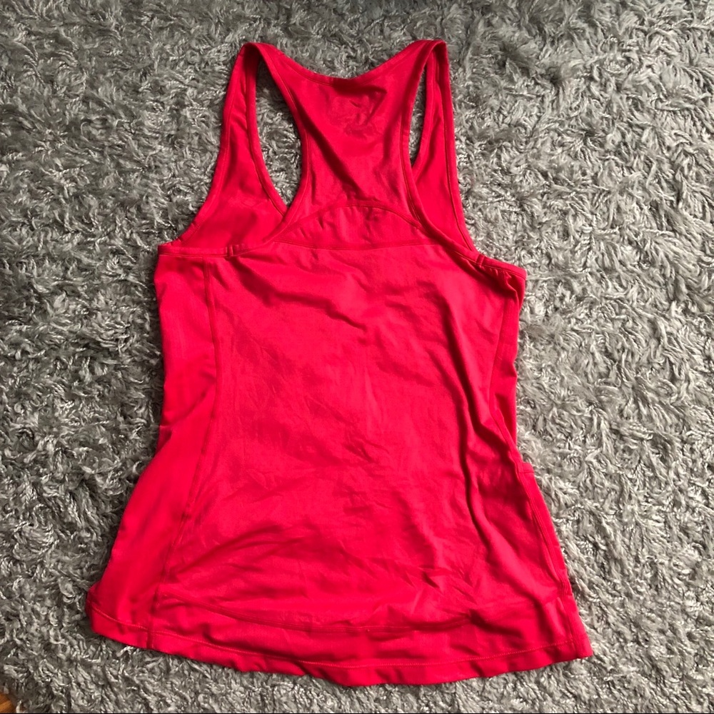 Pink ASICS Racerback Tank - Picture 2 of 3